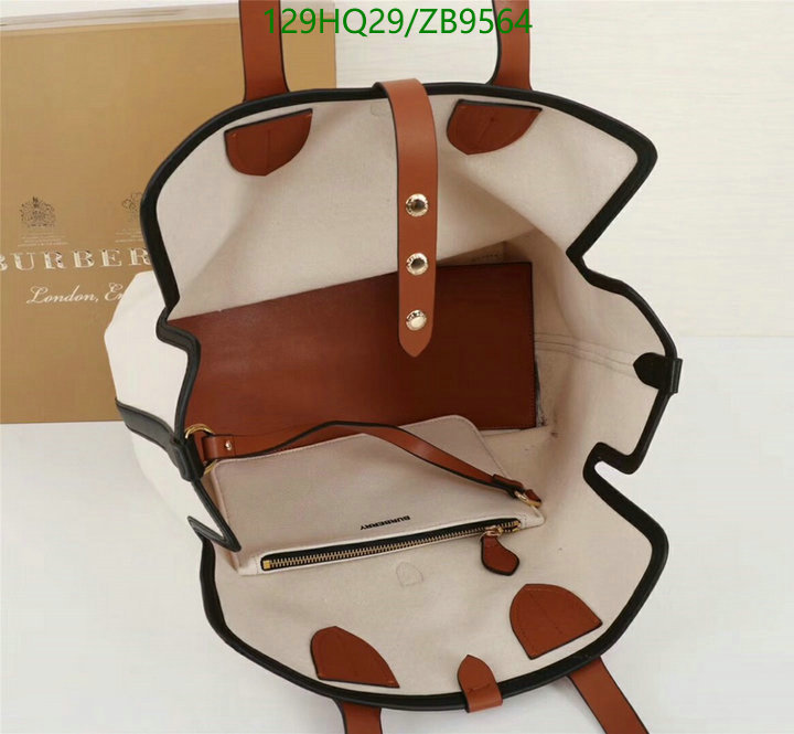 Burberry Bag-(4A)-Handbag-,Code: ZB9564,$: 129USD