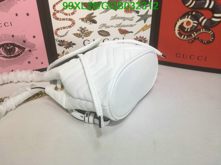 Gucci Bag-(4A)-Backpack-,Code: GGB032312,$: 99USD