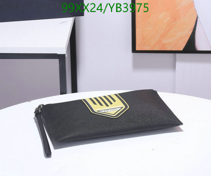 Prada Bag-(Mirror)-Clutch-,Code: YB3975,$: 99USD