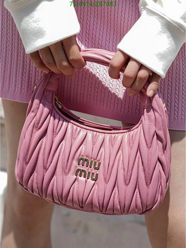 Miu Miu Bag-(4A)-Diagonal-,Code: ZB7083,$: 75USD