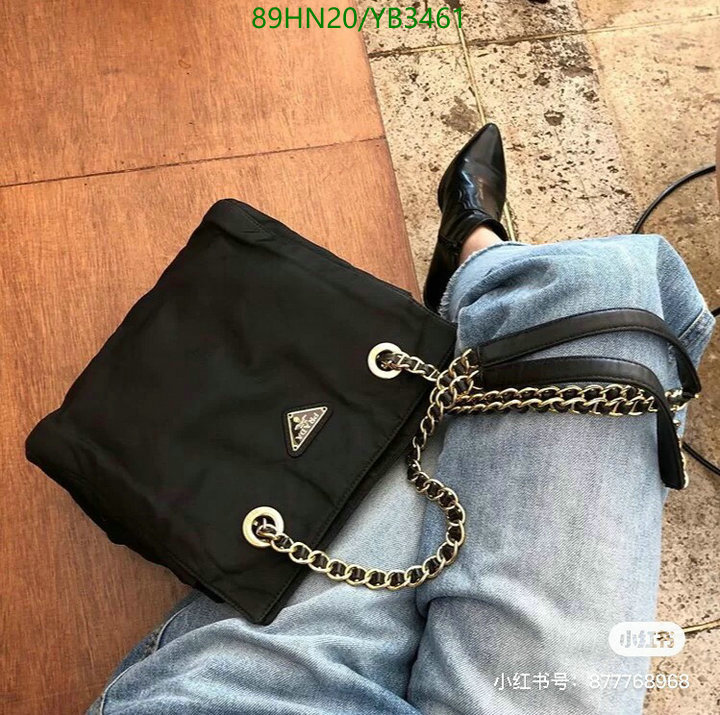 Prada Bag-(4A)-Diagonal-,Code: YB3461,$: 89USD