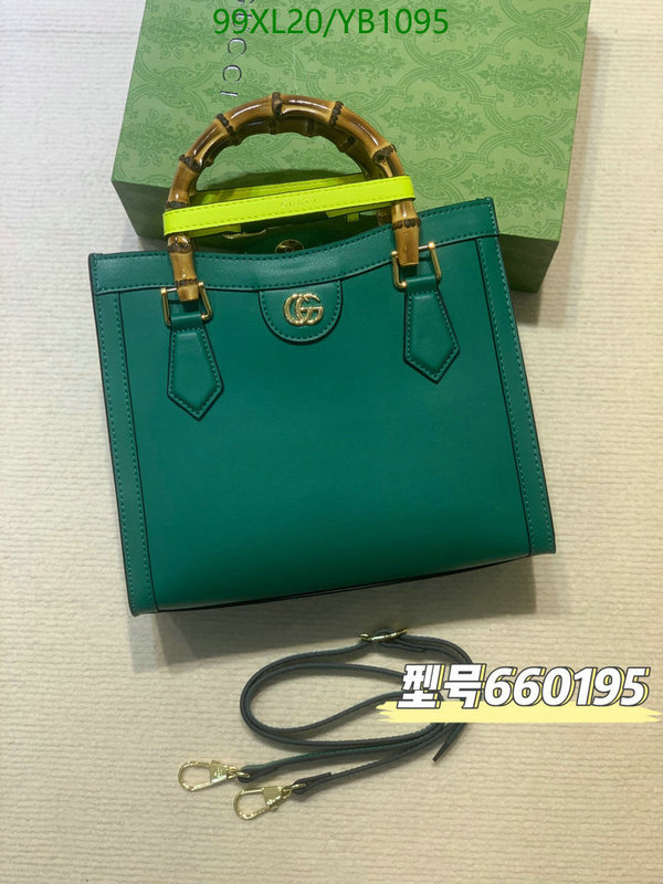 Gucci Bag-(4A)-Diana-Bamboo-,Code: YB1095,