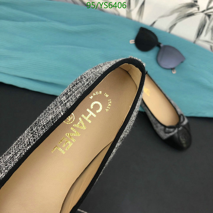 Chanel-Ballet Shoes,Code: YS6406,$: 95USD