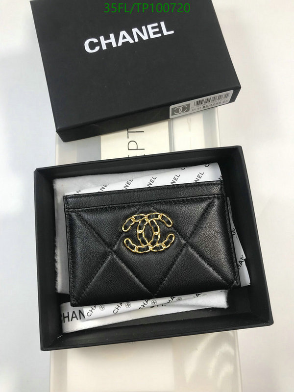 Chanel Bags ( 4A )-Wallet-,Code: TP100720,$: 35USD