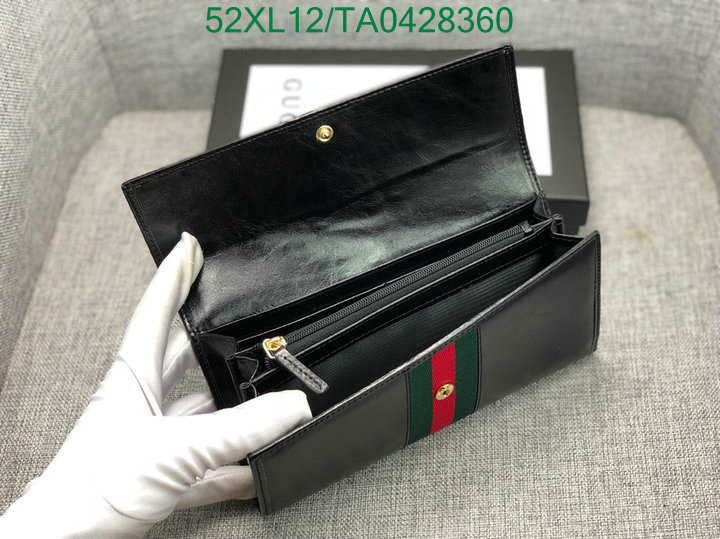 Gucci Bag-(4A)-Wallet-,Code:TA0428360,$: 52USD