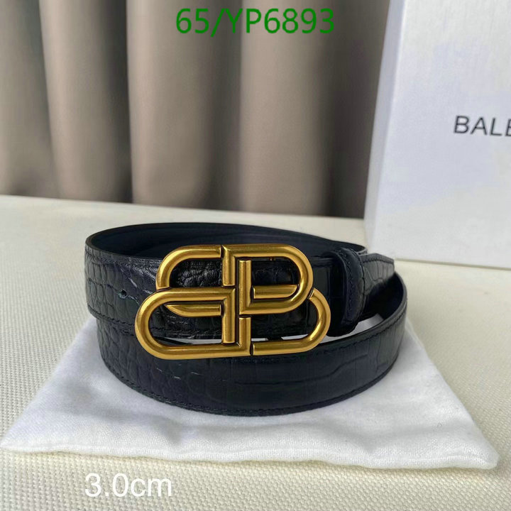 Belts-Balenciaga, Code: YP6893,$: 65USD