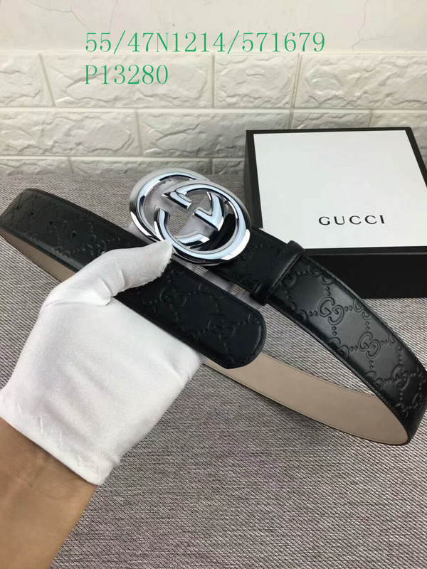 Belts-Gucci, Code： GGP010401,$: 55USD