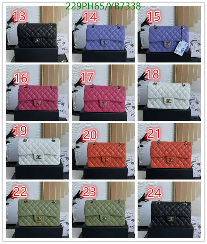 Chanel Bags -(Mirror)-Diagonal-,Code: YB7338,$: 229USD