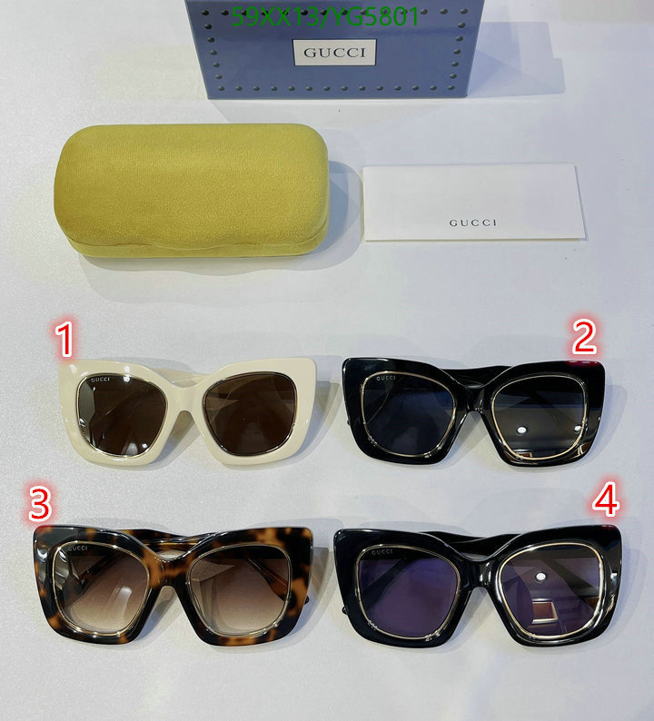 Glasses-Gucci, Code: YG5801,$: 59USD