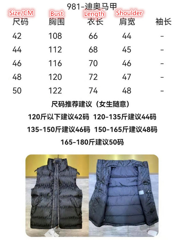 Down jacket Men-Dior, Code: YC1941,