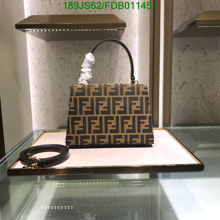 Fendi Bag-(Mirror)-Diagonal-,Code: FDB011451,$: 189USD