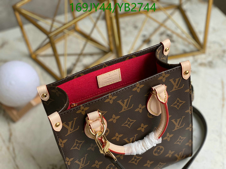 LV Bags-(Mirror)-Handbag-,Code: YB2744,$: 169USD