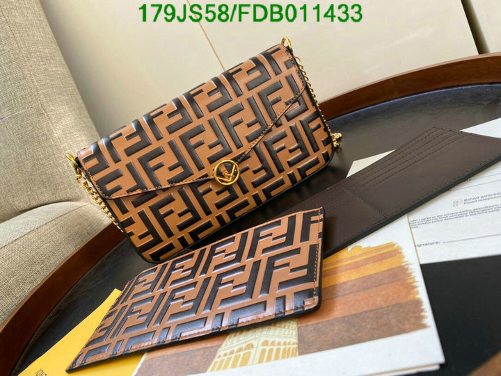 Fendi Bag-(Mirror)-Diagonal-,Code: FDB011433,$: 179USD