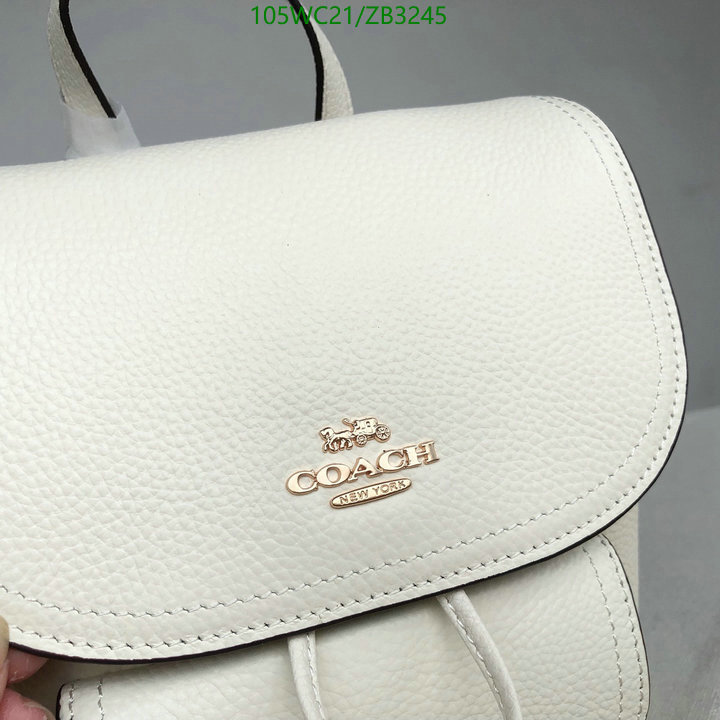 Coach Bag-(4A)-Backpack-,Code: ZB3245,$: 105USD