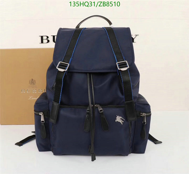 Burberry Bag-(4A)-Backpack-,Code: ZB8510,$: 135USD