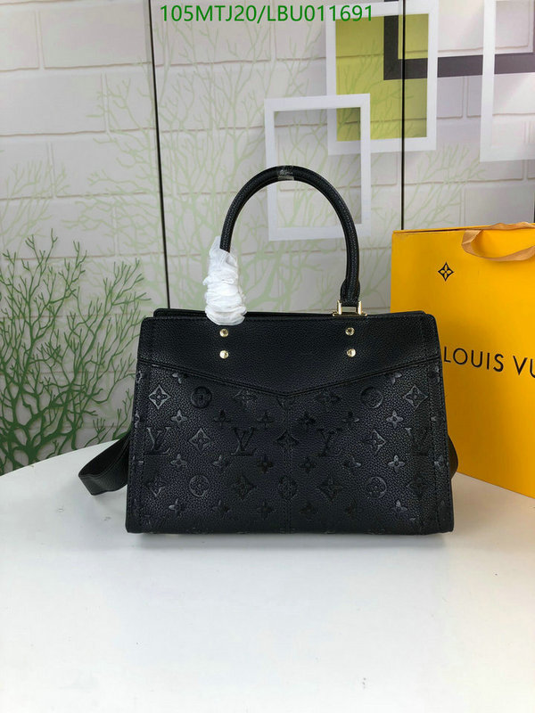 LV Bags-(4A)-Handbag Collection-,Code: LBU011691,$: 105USD