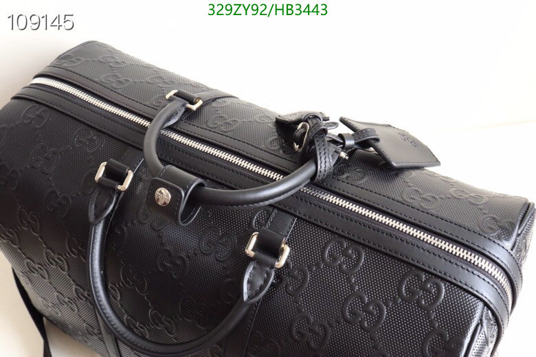 Gucci Bag-(Mirror)-Handbag-,Code: HB3443,$: 329USD