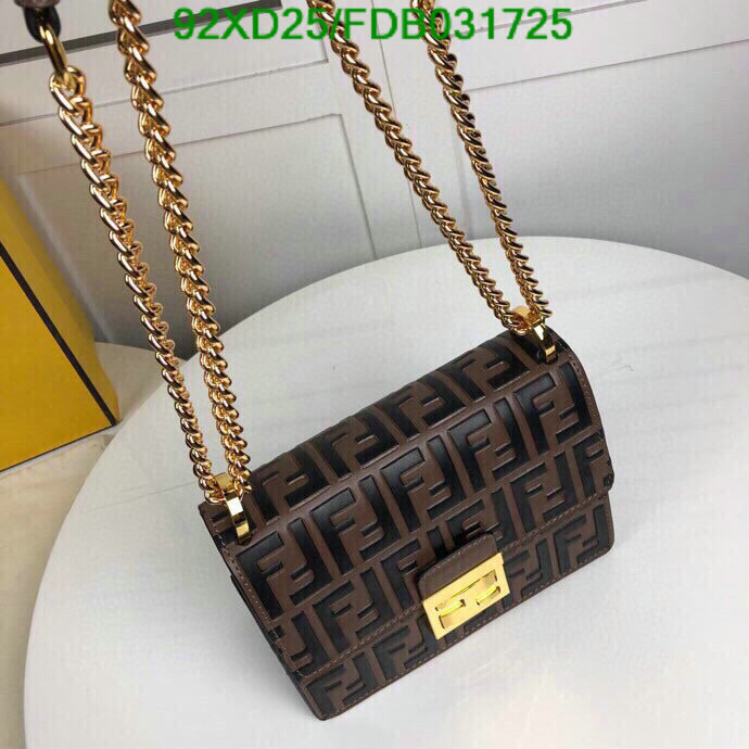 Fendi Bag-(4A)-Diagonal-,Code: FDB031725,$: 92USD