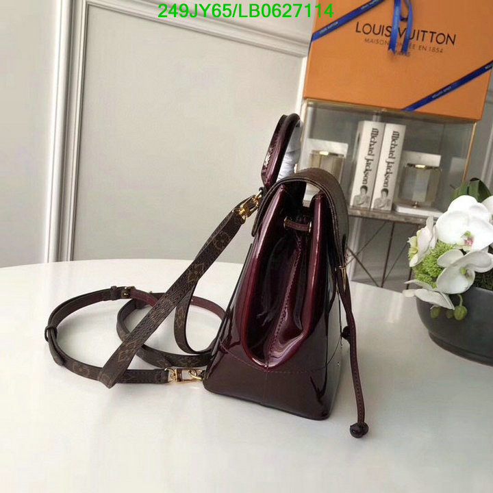 LV Bags-(Mirror)-Backpack-,Code: LB0627114,$: 249USD