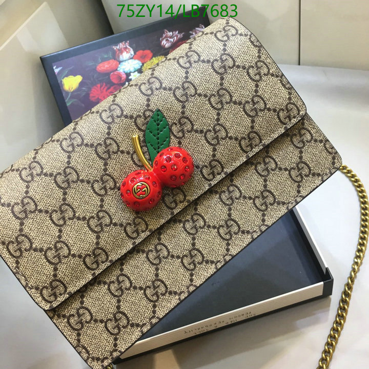 Gucci Bag-(4A)-Diagonal-,Code: LB7683,$: 75USD