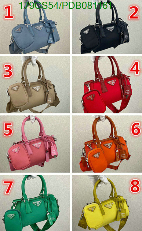 Prada Bag-(Mirror)-Handbag-,Code:PDB081161,$:179USD