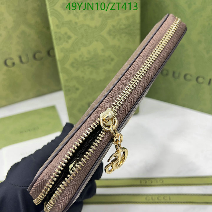 Gucci Bag-(4A)-Wallet-,Code: ZT413,$: 49USD