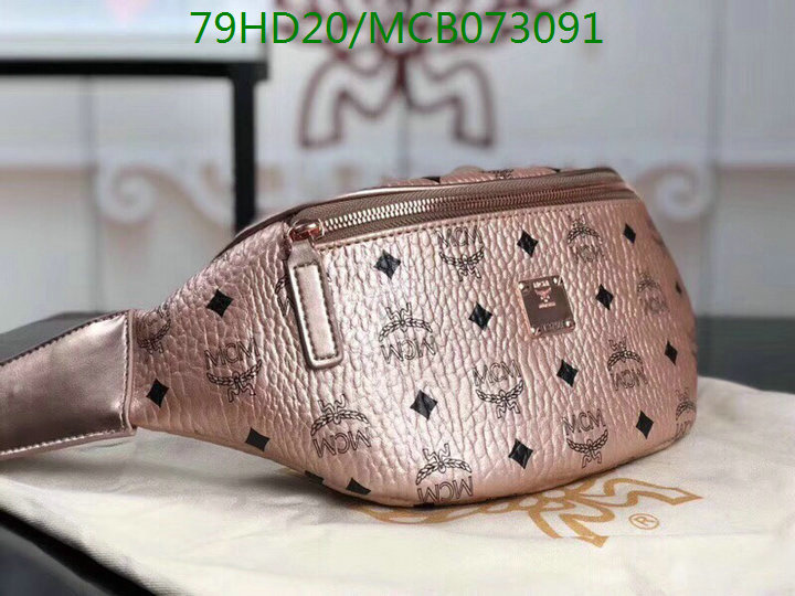 MCM Bag-(Mirror)-Belt Bag-Chest Bag--,Code: MCB073091,$:79USD