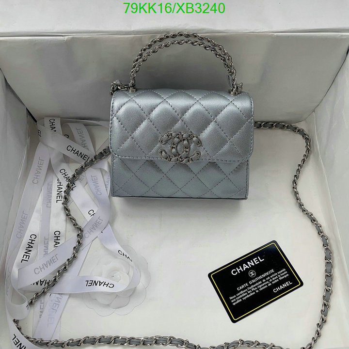 Chanel Bags ( 4A )-Diagonal-,Code: XB3240,$: 79USD