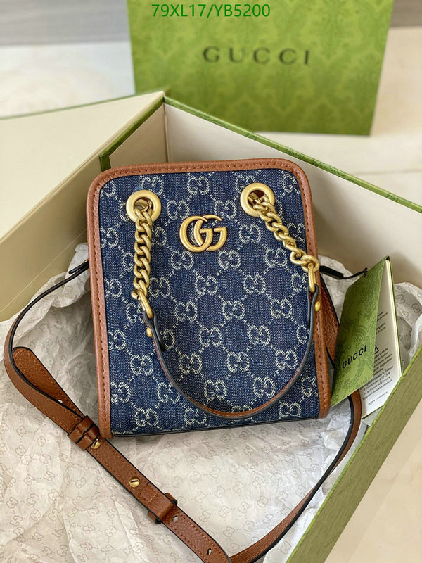 Gucci Bag-(4A)-Marmont,Code: YB5200,$: 79USD