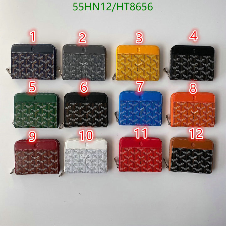 Goyard Bag-(4A)-Wallet-,Code: HT8656,$: 55USD