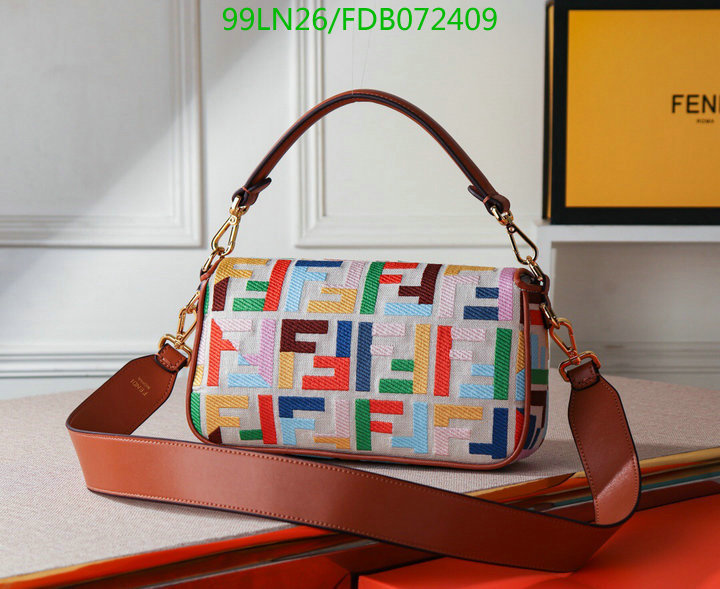 Fendi Bag-(4A)-Baguette-,Code: FDB072409,$: 99USD