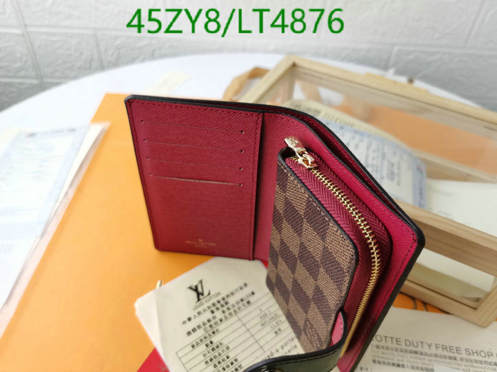 LV Bags-(4A)-Wallet-,Code: LT4876,$: 45USD