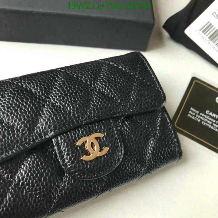 Chanel Bags ( 4A )-Wallet-,Code: TV0130784,$: 49USD