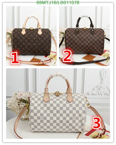 LV Bags-(4A)-Speedy-,Code: LB011078,$:69USD