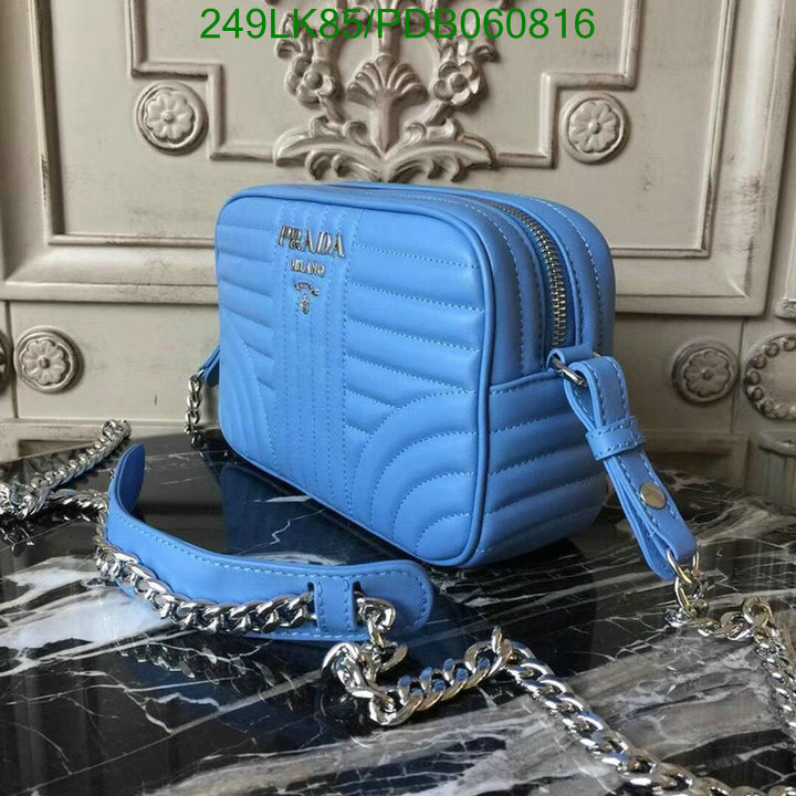 Prada Bag-(Mirror)-Diagonal-,Code: PDB060816,$: 249USD