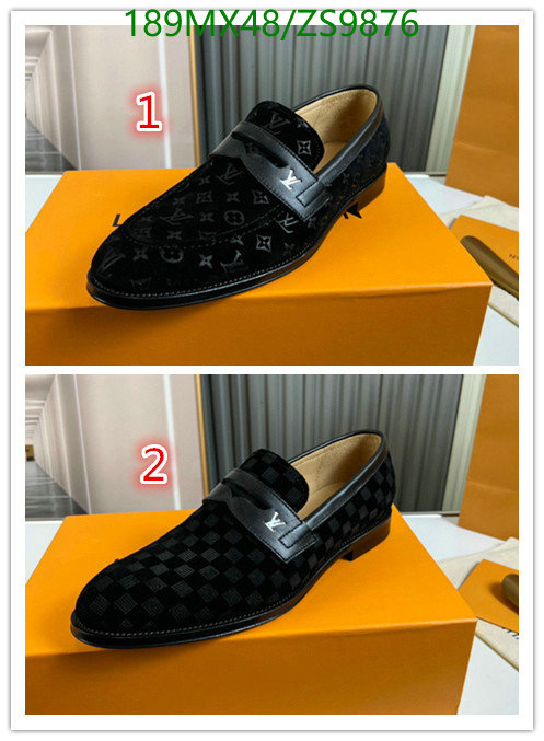 Men shoes-LV, Code: ZS9876,$: 189USD