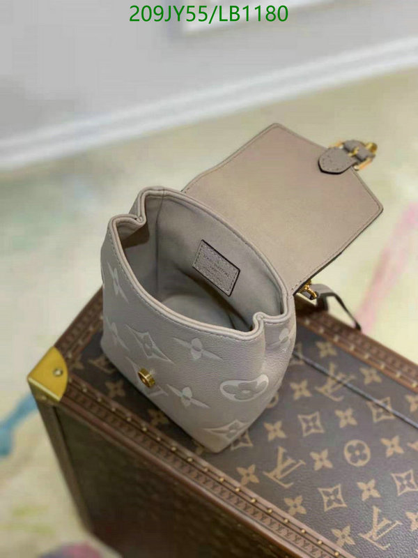 LV Bags-(Mirror)-Backpack-,Code: LB1180,$: 209USD