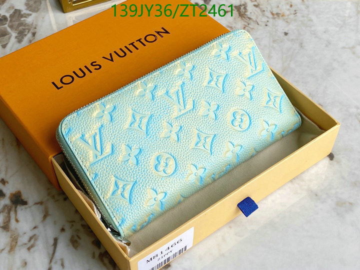 LV Bags-(Mirror)-Wallet-,Code: ZT2461,$: 139USD