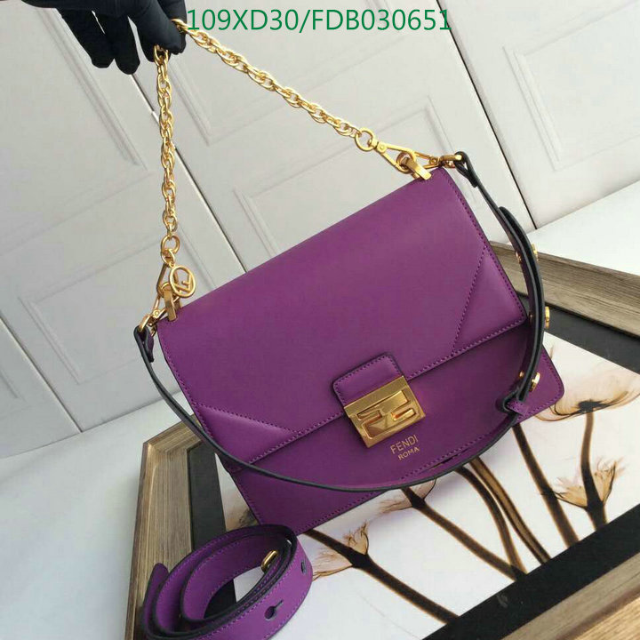 Fendi Bag-(4A)-Diagonal-,Code: FDB030651,$:109USD