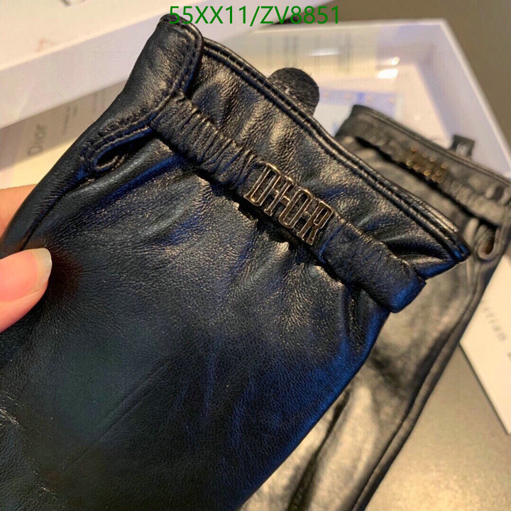 Gloves-Dior, Code: ZV8851,$: 55USD