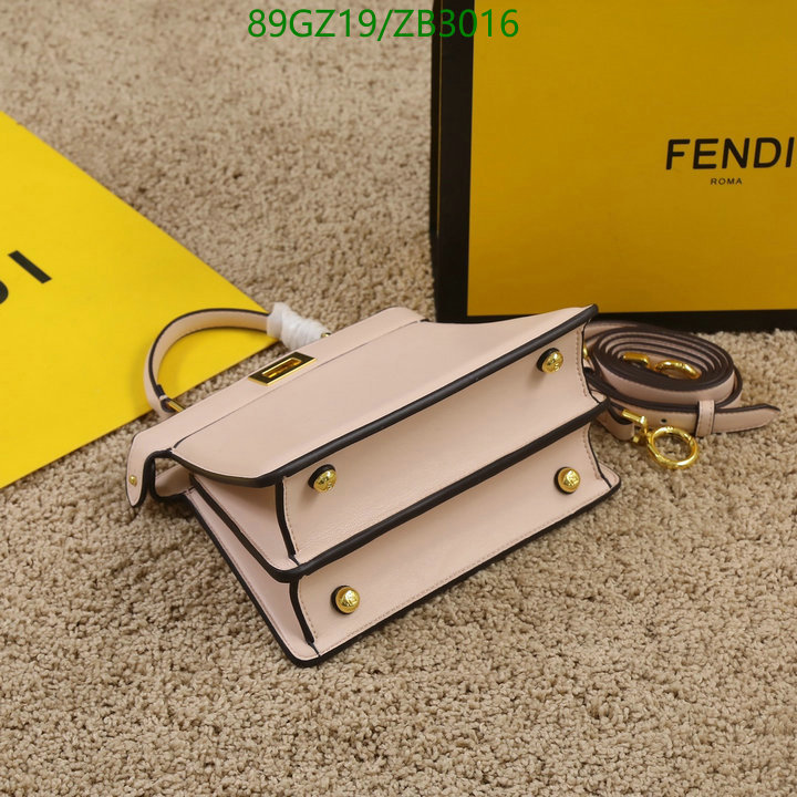 Fendi Bag-(4A)-Diagonal-,Code: ZB3016,$: 89USD