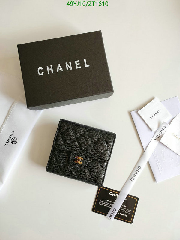 Chanel Bags ( 4A )-Wallet-,Code: ZT1610,$: 49USD