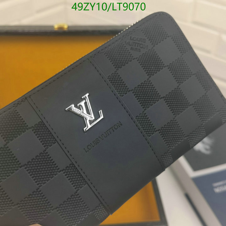 LV Bags-(4A)-Wallet-,Code: LT9070,$: 49USD