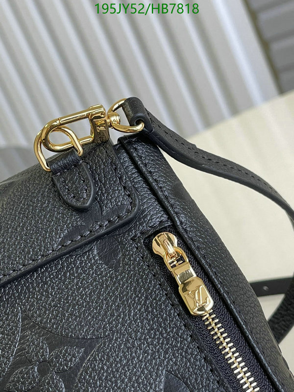 LV Bags-(Mirror)-Backpack-,Code: HB7818,$: 195USD