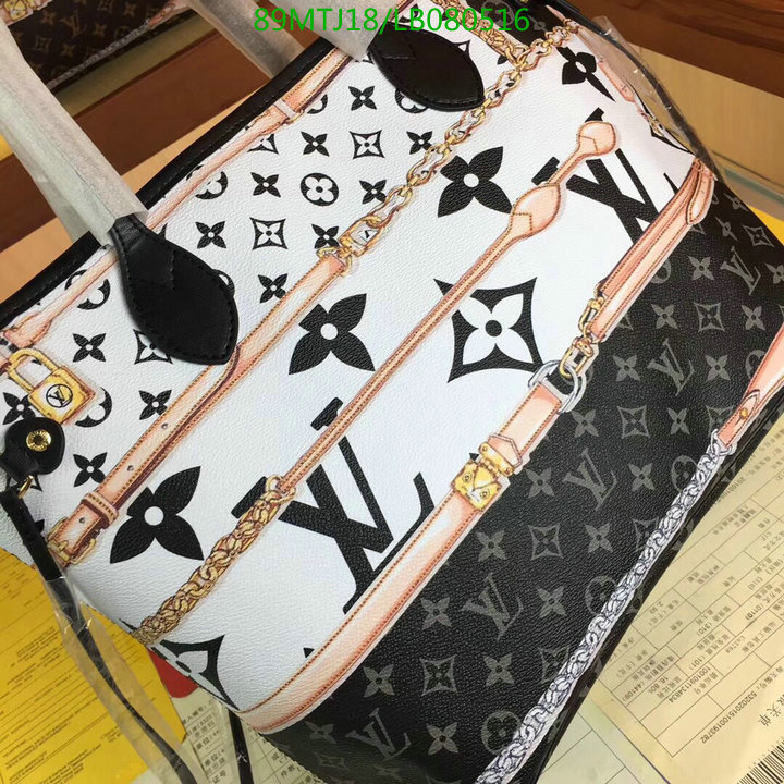 LV Bags-(4A)-Neverfull-,Code: LB080516,$: 89USD