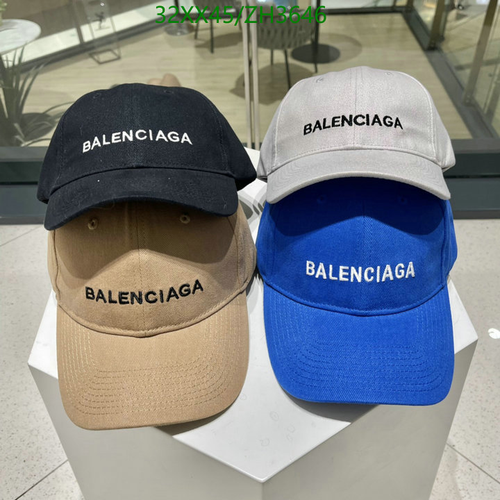 Cap -(Hat)-Balenciaga, Code: ZH3646,$: 32USD