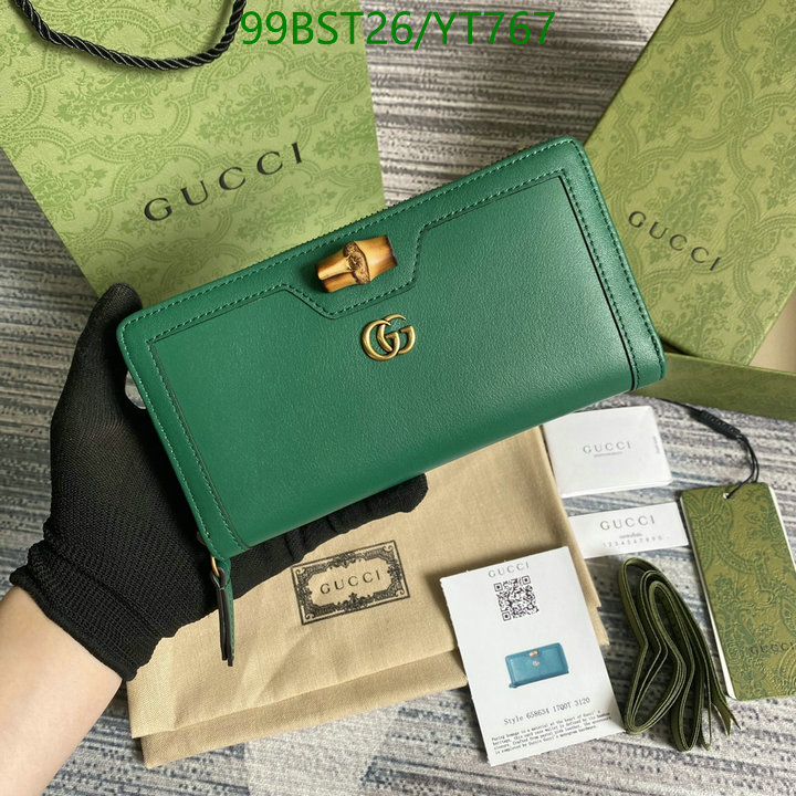 Gucci Bag-(Mirror)-Wallet-,Code: YT767,$: 99USD