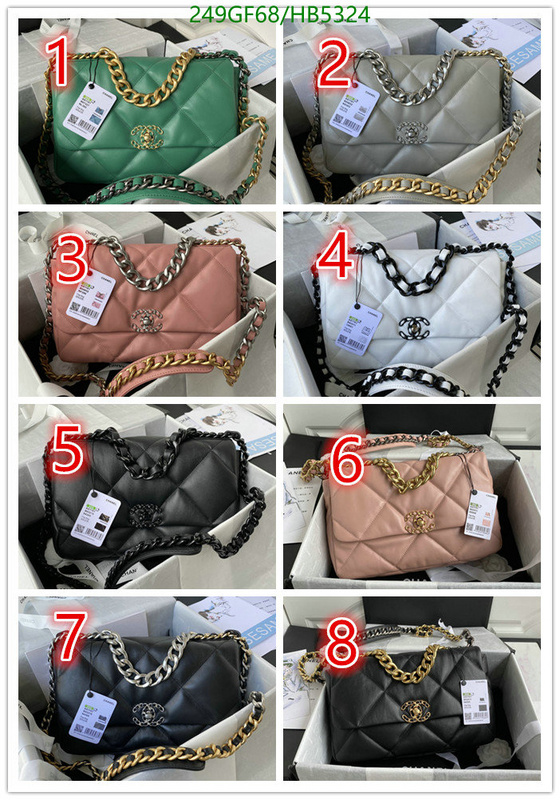 Chanel Bags -(Mirror)-Diagonal-,Code: HB5324,$: 249USD