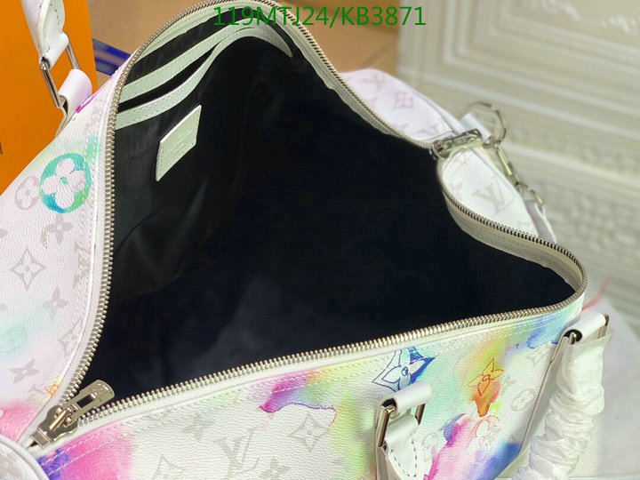 LV Bags-(4A)-Keepall BandouliRe 45-50-,Code: KB3871,$: 119USD