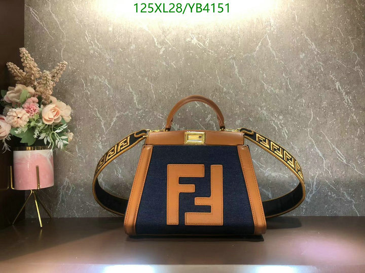 Fendi Bag-(4A)-Peekaboo,Code: YB4151,$: 125USD